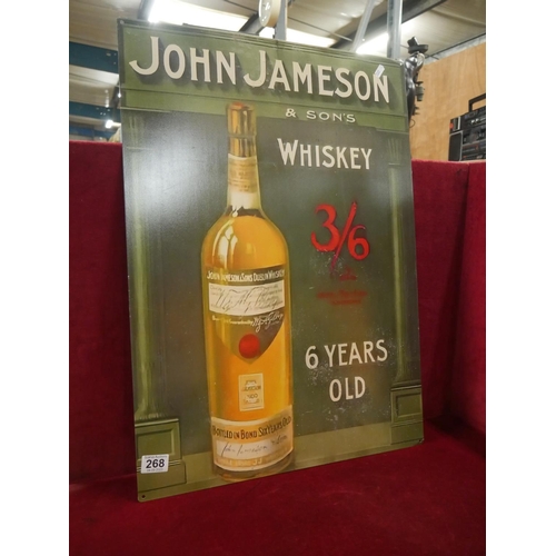 268 - JAMESON SIGN