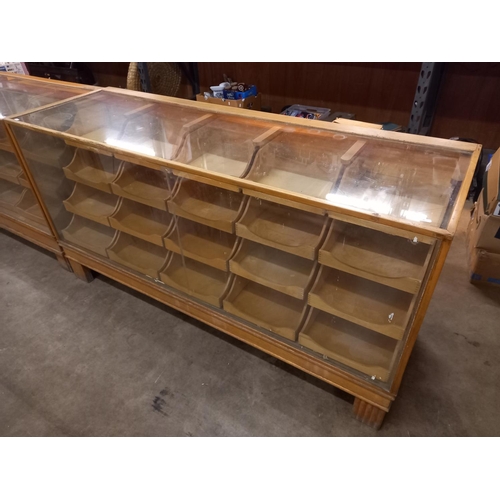 269 - 20 DRAWER HABERDASHERY CABINET  WITH THE OPTION OF THE NEXT LOT