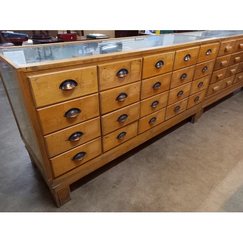 269 - 20 DRAWER HABERDASHERY CABINET  WITH THE OPTION OF THE NEXT LOT