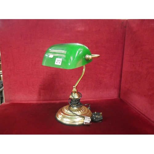 272 - BANKERS LAMP