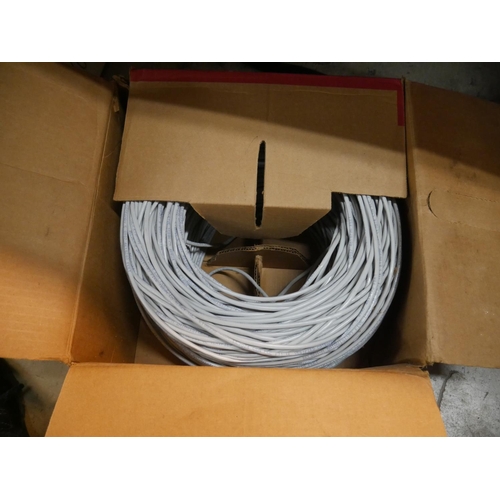 781 - BOX OF CABLE