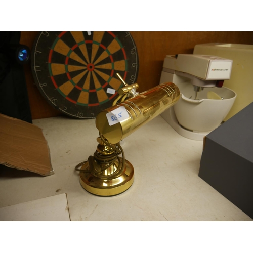 865 - BRASS DESK LAMP