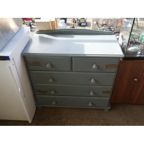 200 - PAINTED CHEST OF DRAWERS