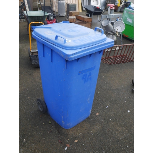 101 - BLUE WHEELIE BIN