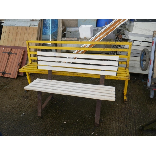 16 - 2 GARDEN BENCHES