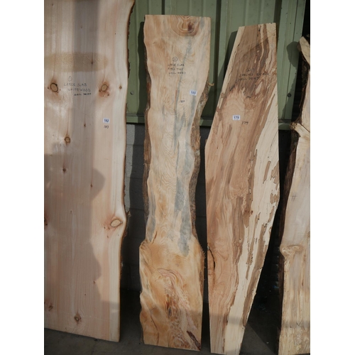 180 - SLAB OF PITCH PINE