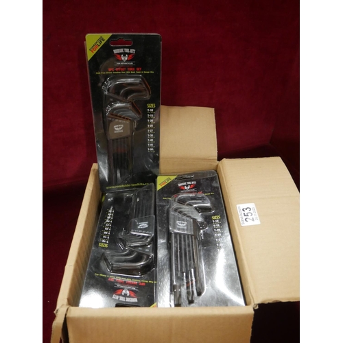 253 - BOX OF ALLEN KEYS