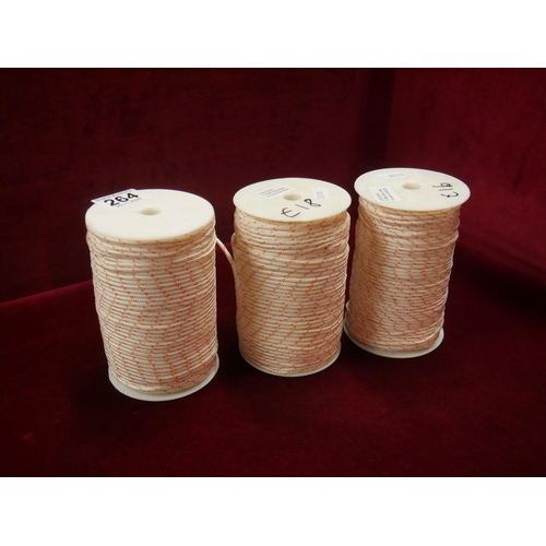 264 - 3 ROLLS OF PULL CORD