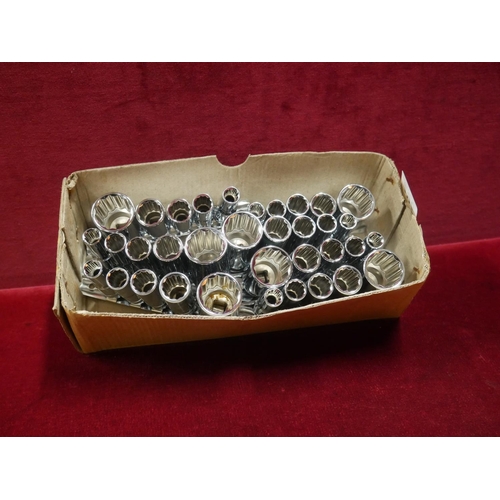 267 - BOX OF SOCKETS