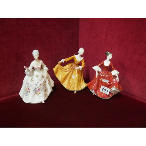 293 - 3 DOULTON LADIES