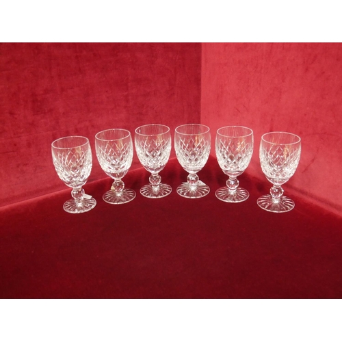 297 - 6 WATERFORD GLASSES