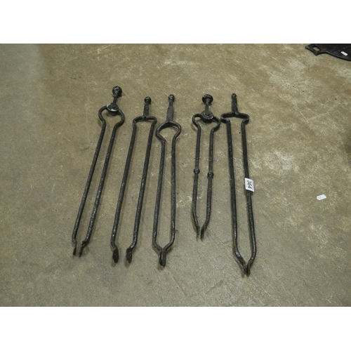 364 - BLACKSMITHS TONGS