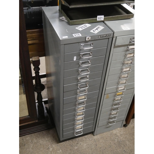 819 - MULTI DRAWER FILING CABINET