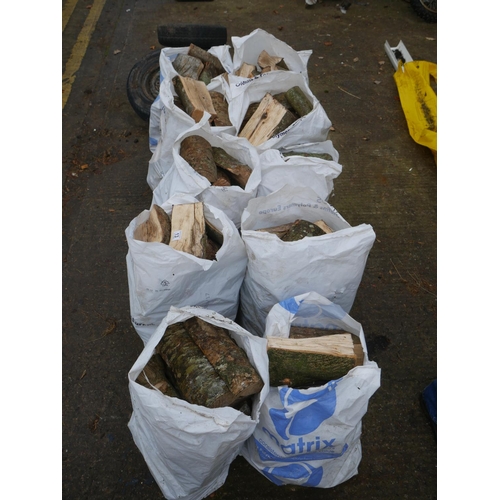 13 - 10 BAGS OF LOGS