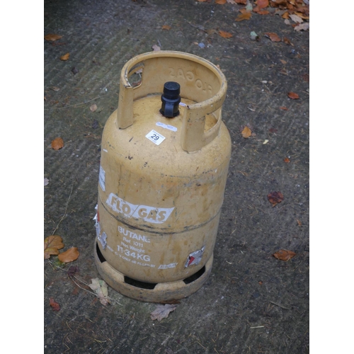 29 - FULL CYLINDER OF PATIO GAS