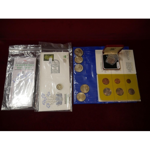 320 - COLLECTABLE COINS & COVERS