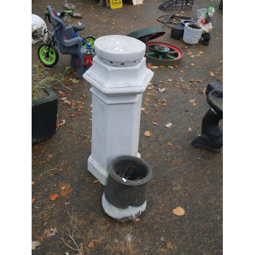 85 - VICTORIAN CHIMNEY POT & EXTRA TOP