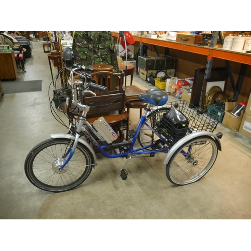 pedal assist trike