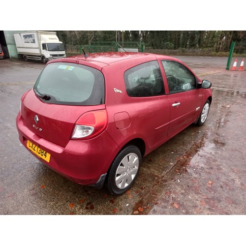 133 - 2011 RENAULT CLIO 1149CC PETROL MOT EXP APR 24