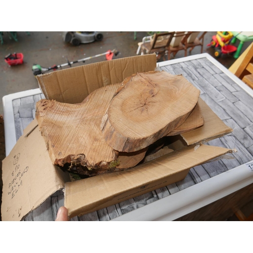 125 - 8 PIECES OF DRIED ELM