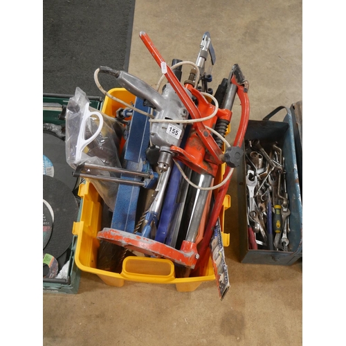 155 - BOX OF TOOLS