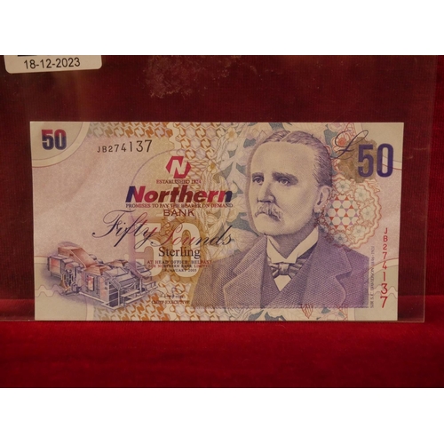 293 - NORTHERN BANK £50 NOTE 2005