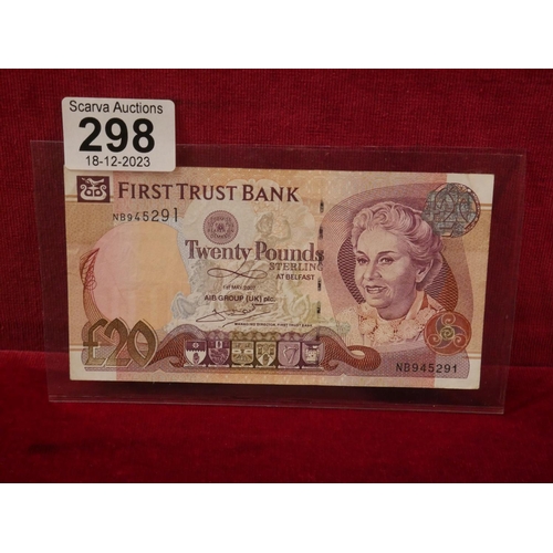 298 - FIRST TRUST £20 2007