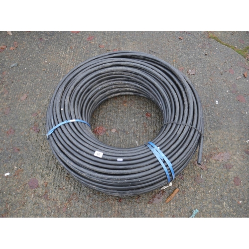 46 - ROLL OF BLACK PIPING