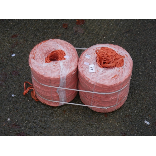 48 - 2 ROLLS OF HEAVY DUTY BALER TWINE