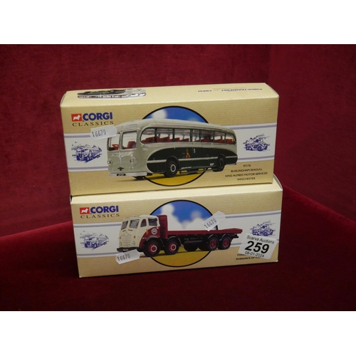 259 - 2 CORGI LORRIES