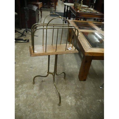 270 - BRASS SHEET MUSIC HOLDER