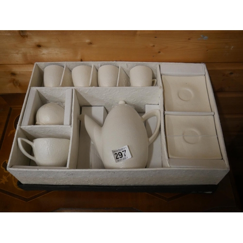 297 - BOXED TEA SET