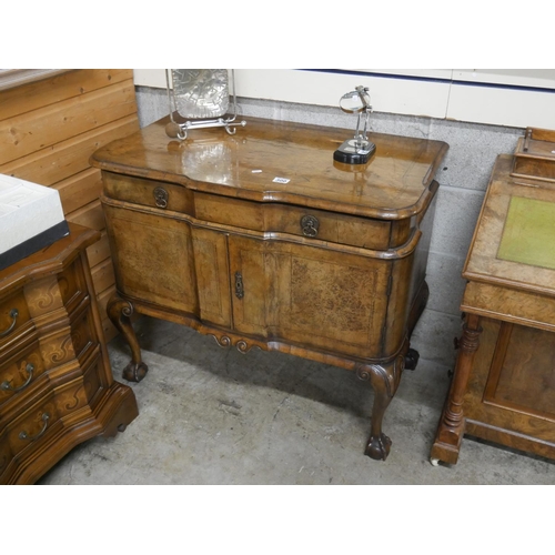 300 - ANTIQUE WALNUT SIDE CABINET