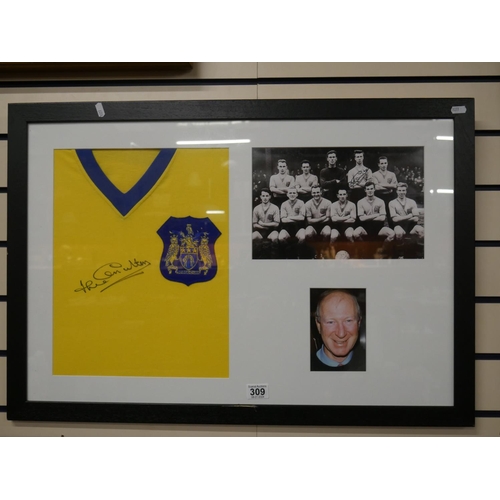 309 - SIGNED JACK CHARLETON SHIRT