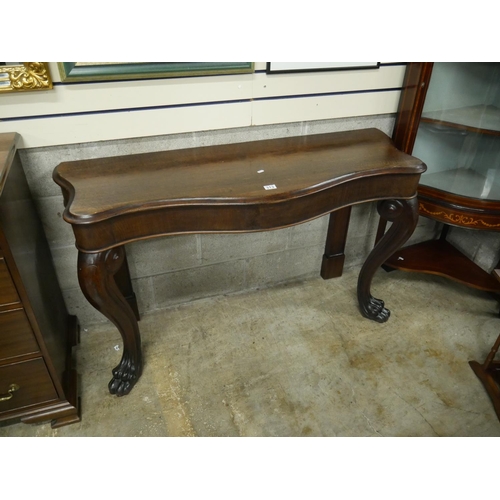 313 - IRISH VICTORIAN CONSOLE TABLE