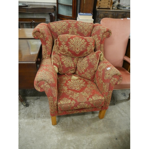 439 - WING BACK CHAIR