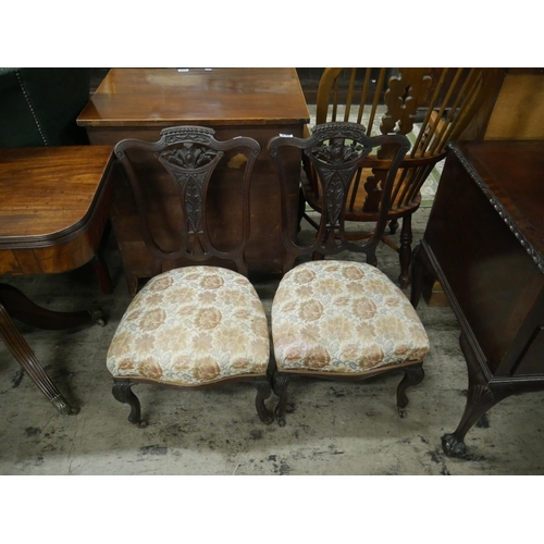 449 - PAIR OF NURSING CHAIRS