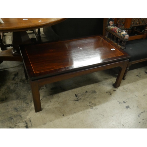 458 - INLAID COFFEE TABLE