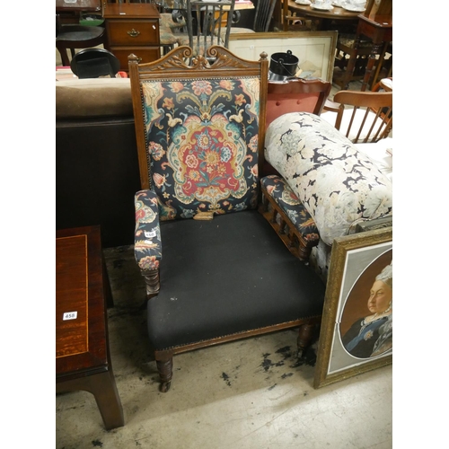 460 - EDWARDIAN CHAIR