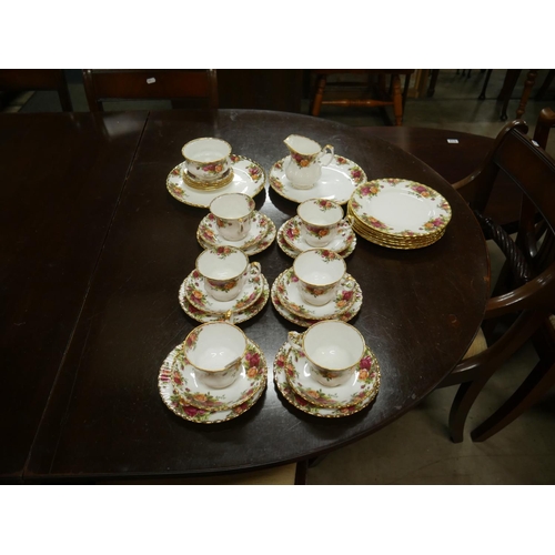 508 - OLD COUNTRY ROSE TEA SET