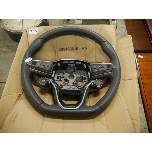 524 - SEAT STEERING WHEEL