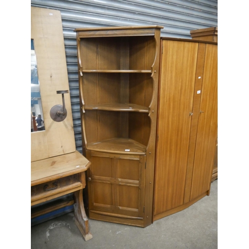 544 - ERCOL CORNER CABINET