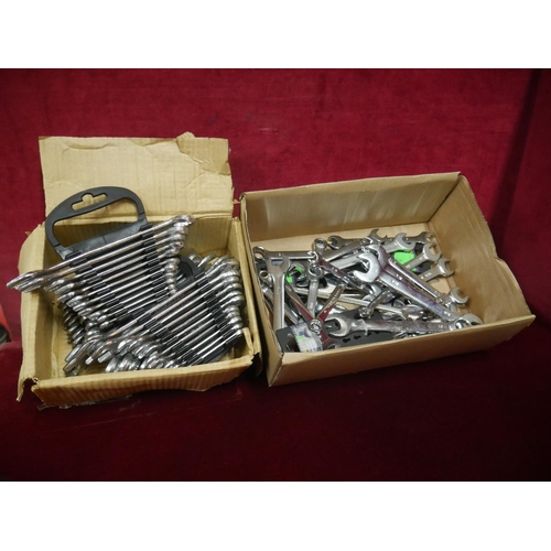 227 - 2 BOXES OF SPANNERS