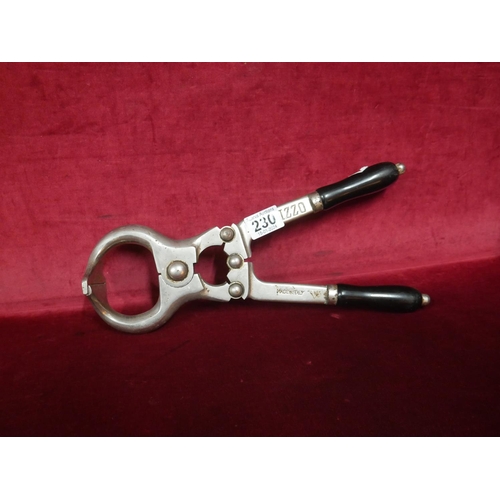 230 - PAIR OF BURDIZZO PLIERS