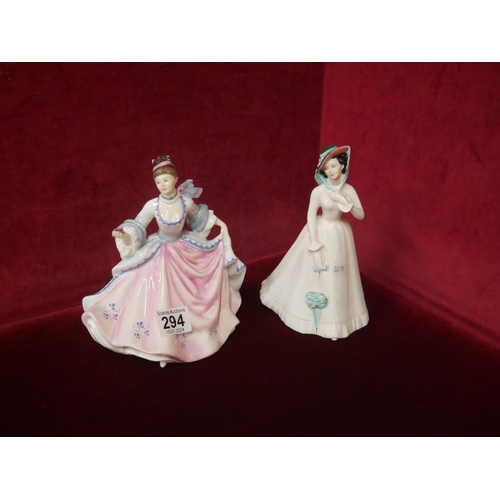 294 - 2 DOULTON FIGURINES