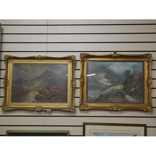 363 - 2 GILT FRAMED PRINTS