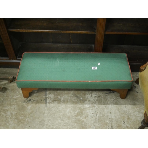 504 - LONG FOOT STOOL