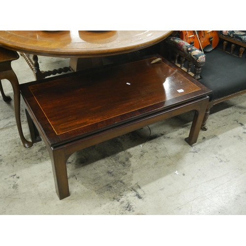 517 - INLAID COFFEE TABLE