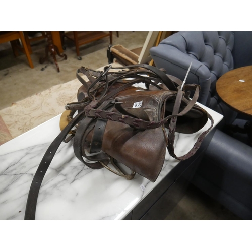 522 - SADDLE, BRIDLES ETC