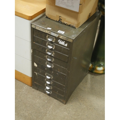 663 - 10 DRAWER FILING CABINET